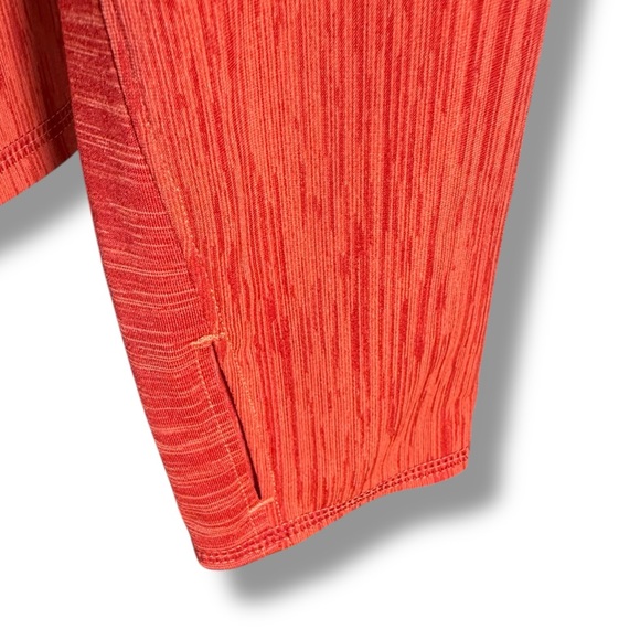 Athleta Women's Half Zip Running Pullover Coral Size XL - Picture 3 of 6